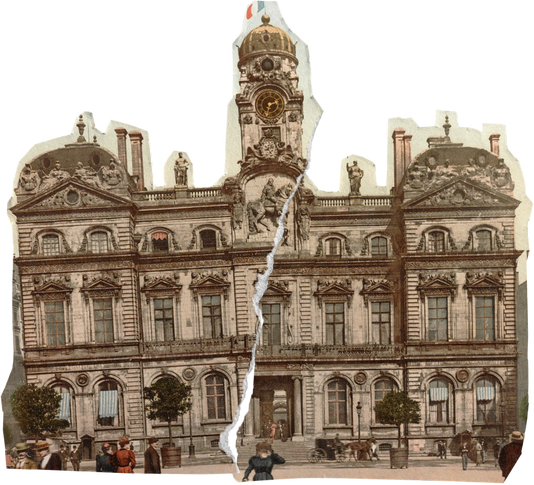 Lyon Hotel De Ville Cut Out